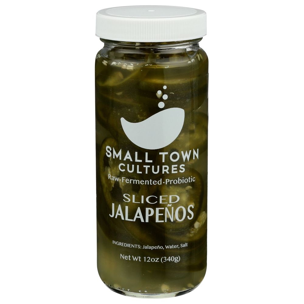 Small Town Cultures Sliced Jalapenos, 12 Ounce -- 6 per case