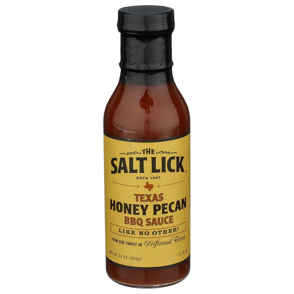 The Salt Lick Texas Honey Pecan BBQ Sauce, 12 Ounce -- 6 per case