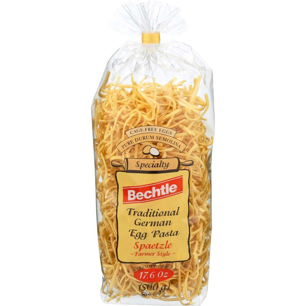 Bechtle Bavarian Style Spaetzle Egg Noodles, 17.6 Ounce -- 12 per case.