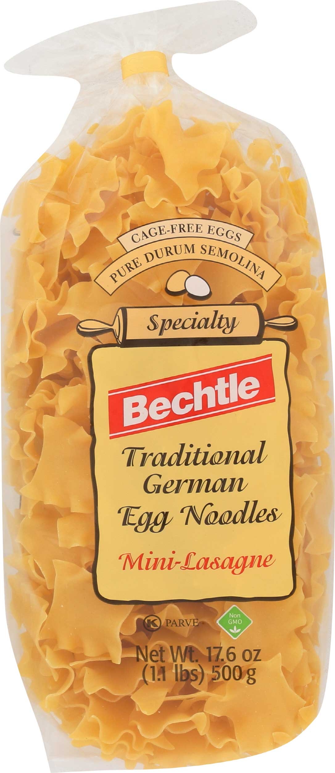 Bechtle Mini Lasagna Noodle Pasta, 17.6 Ounce -- 12 per case