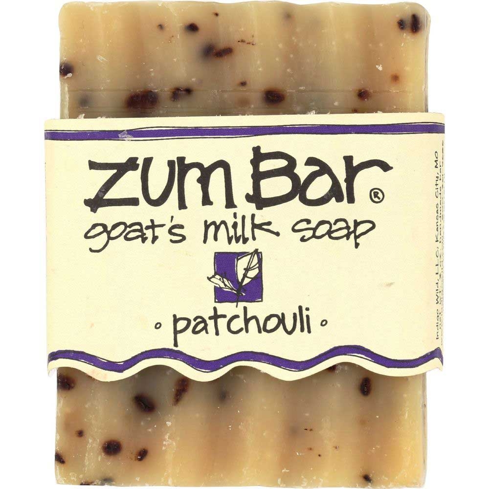 Zum Bar Patchouli Goats Milk Soap Bar, 3 Ounce -- 6 per case
