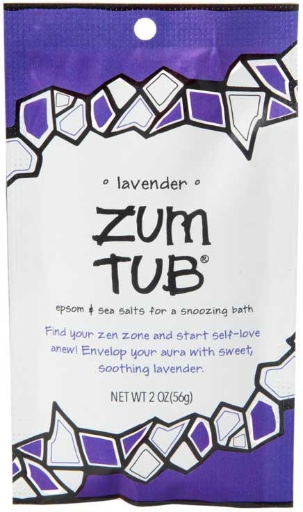 Zum Tub Lavender Bath Salt, 2 Ounce -- 12 per case