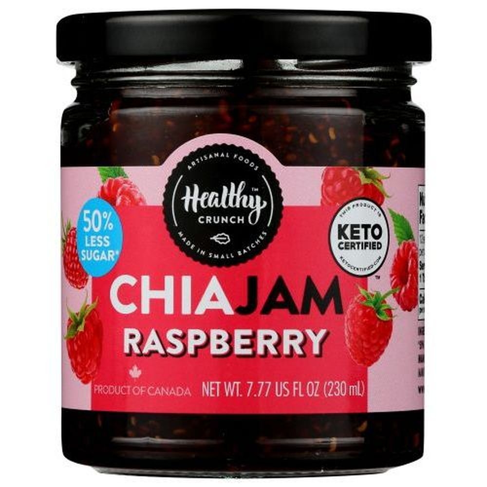 Healthy Crunch Raspberry Chia Jam, 7.77 Ounce -- 6 per case