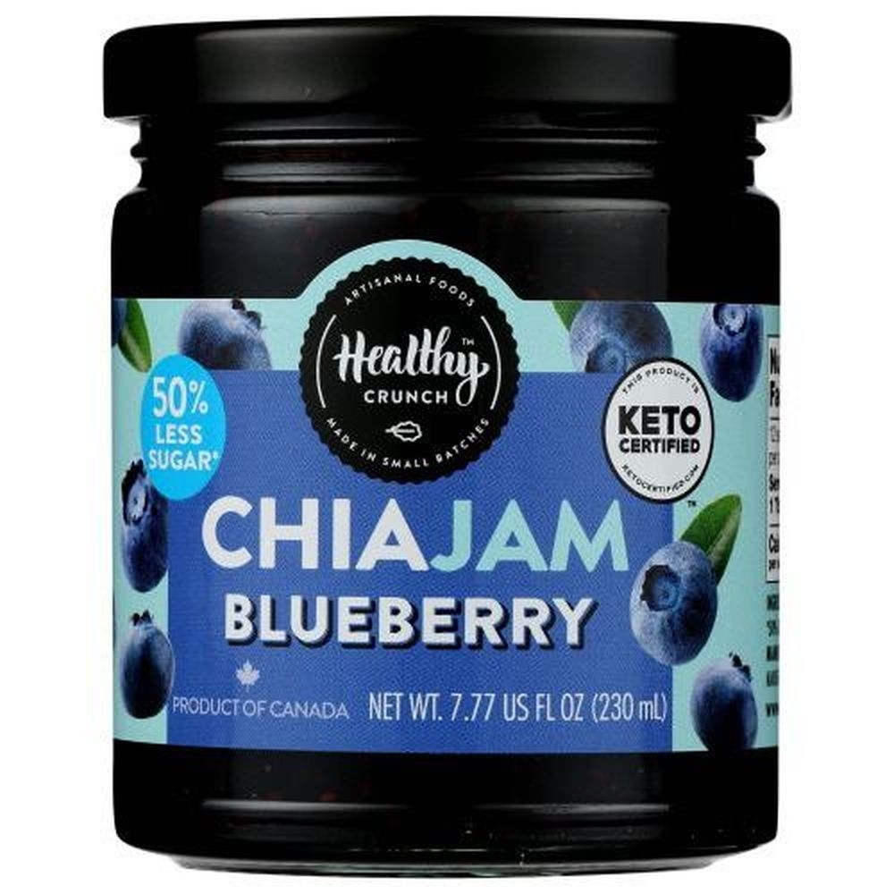 Healthy Crunch Blueberry Chia Jam, 7.77 Ounce -- 6 per case