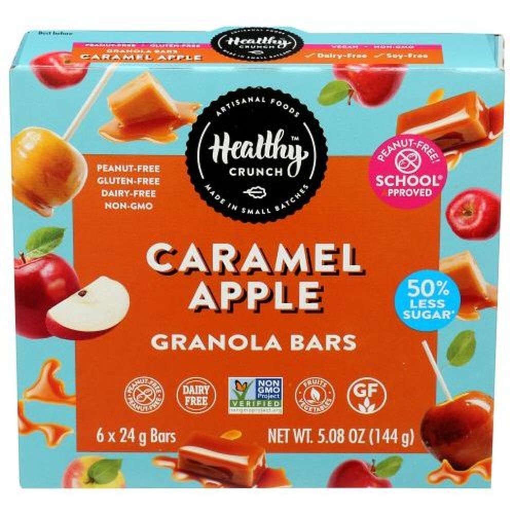 Healthy Crunch Caramel Apple Granola Bar, 5.08 Ounce -- 6 per case