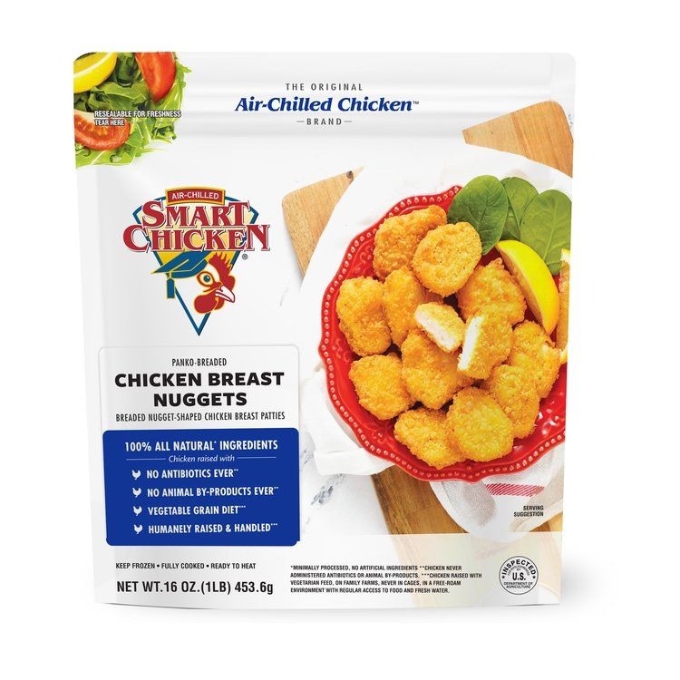 Smart Chicken Chicken Breast Nuggets, 16 Ounce -- 8 per case