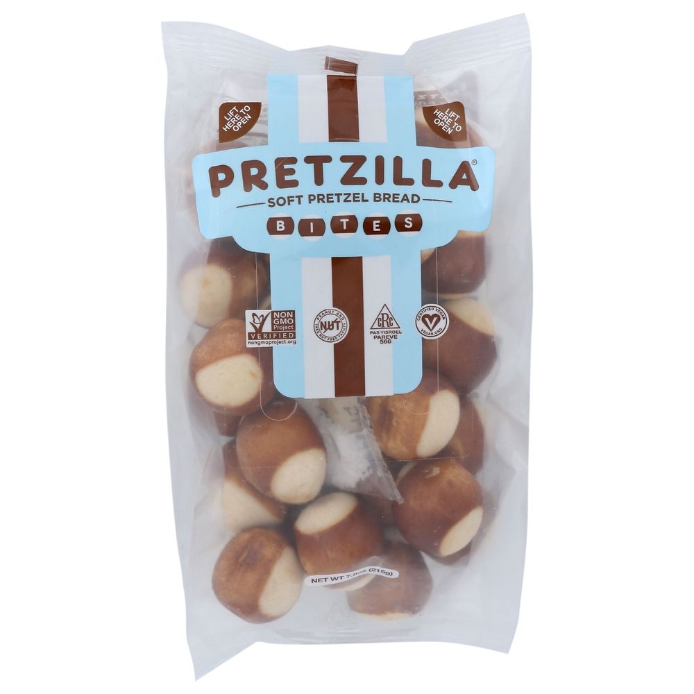 Pretzilla Soft Pretzel Bread Bites, 7.6 Ounce -- 15 per case