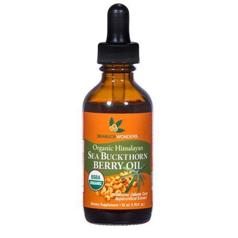 Seabuckwonders Organic Sea Buckthorn Berry Oil, 1.76 Ounce