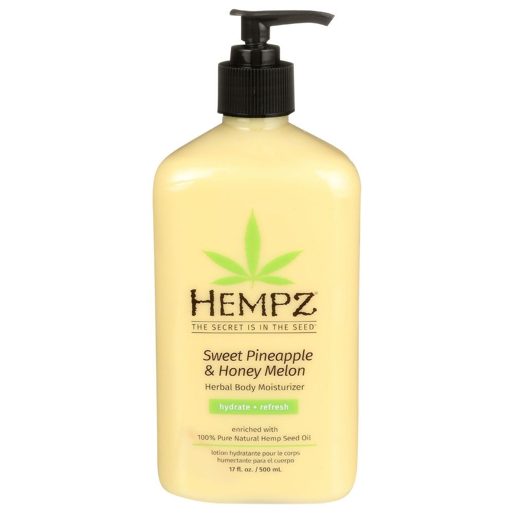 Hempz Sweet Pineapple and Honey Melon Herbal Body Moisturizer, 17 Fluid Ounce
