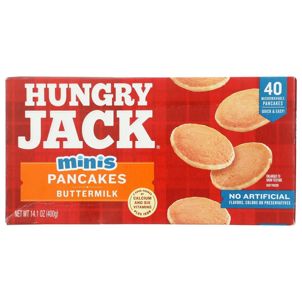 Hungry Jack Buttermilk Mini Pancakes, 14.1 Ounce -- 8 per case