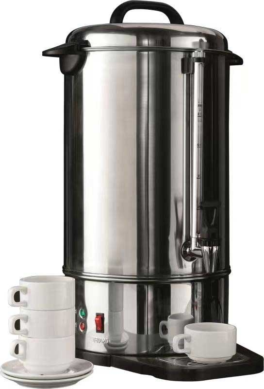 Amko 1500 Watts Commercial Coffee Urn, 15 Litres, 100 Cups Capacity