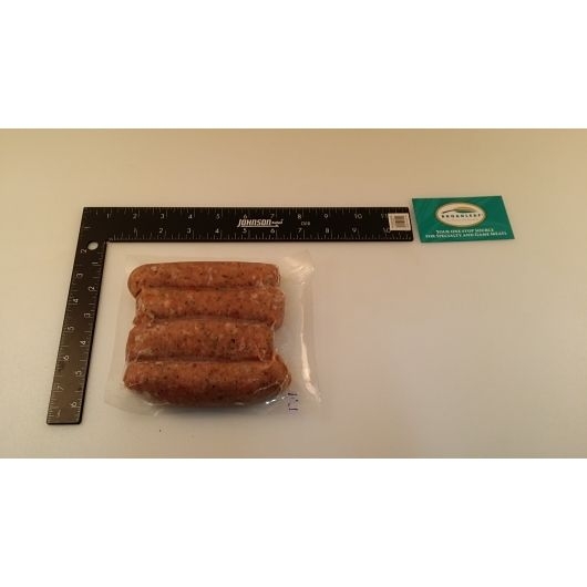 Chateau Royal Pheasant Gourmet Sausage with Cognac -- 48 per case.