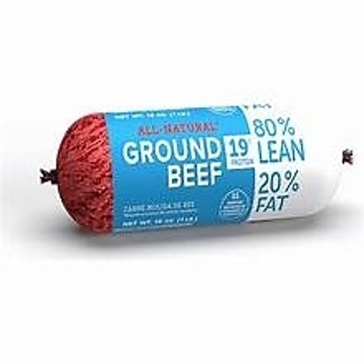 Commodity 81/19 Fine Ground Beef, 1 Pound -- 36 per case