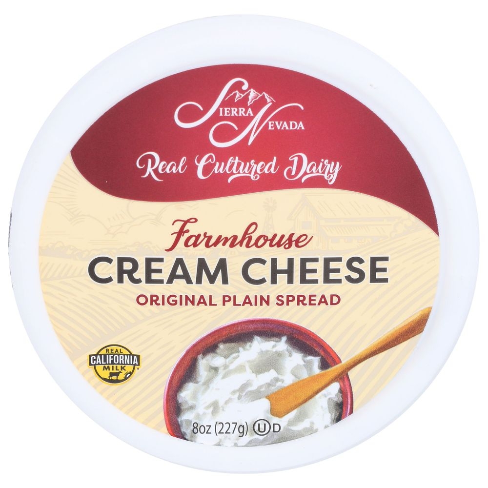 Sierra Nevada Original Plain Cream Cheese Spread, 7 Ounce -- 12 per case