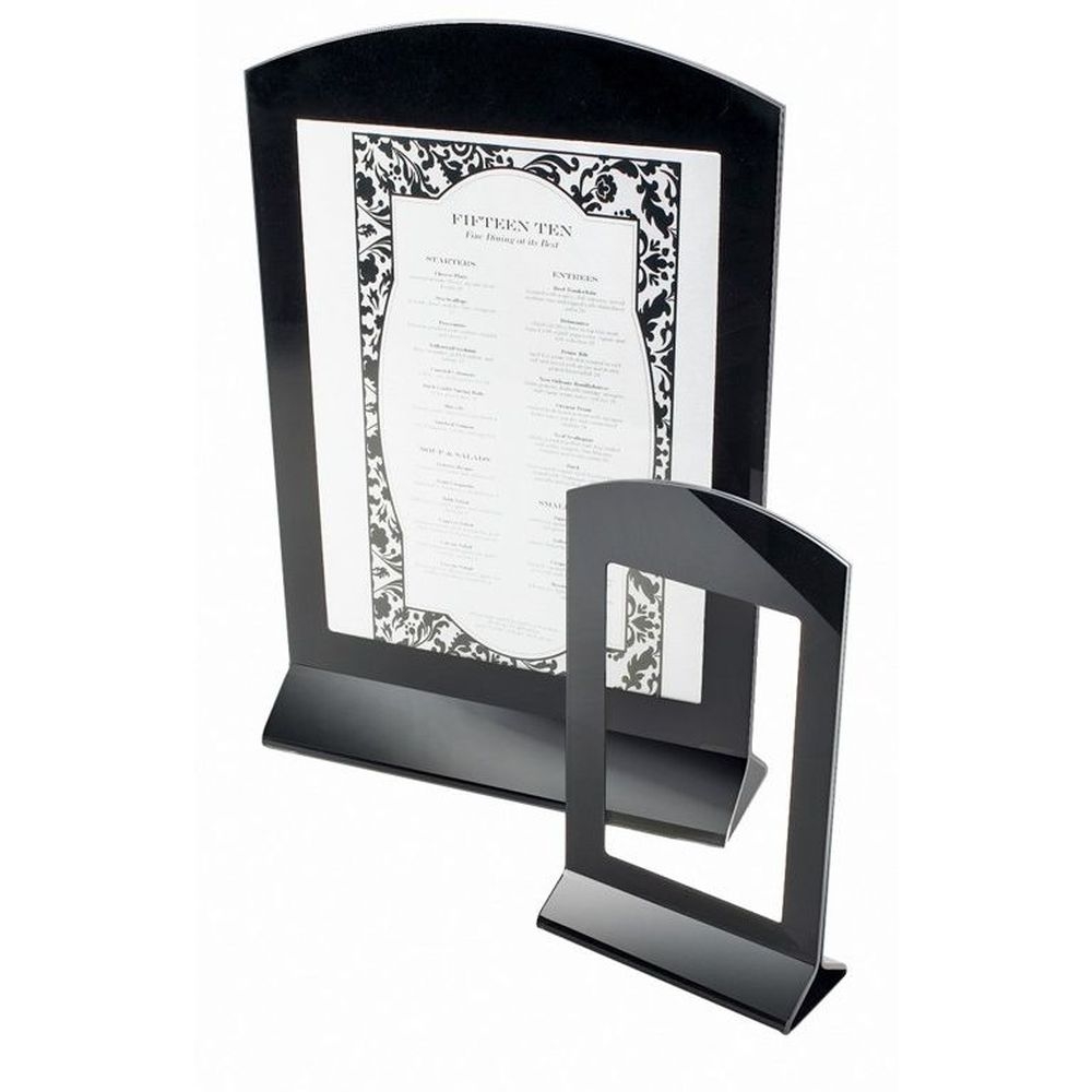 Cal-Mil Classic Acrylic Arched Card Holder, 4 x 6 x 1 inch -- 12 per case