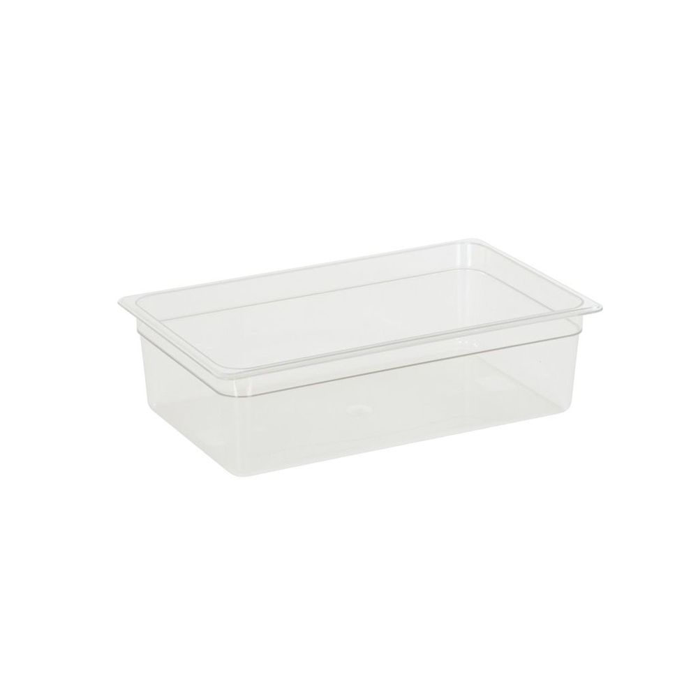 Cal-Mil Classic Clear 12 X 20 inch Deep Food Pan, 12 x 20 x 6 inch