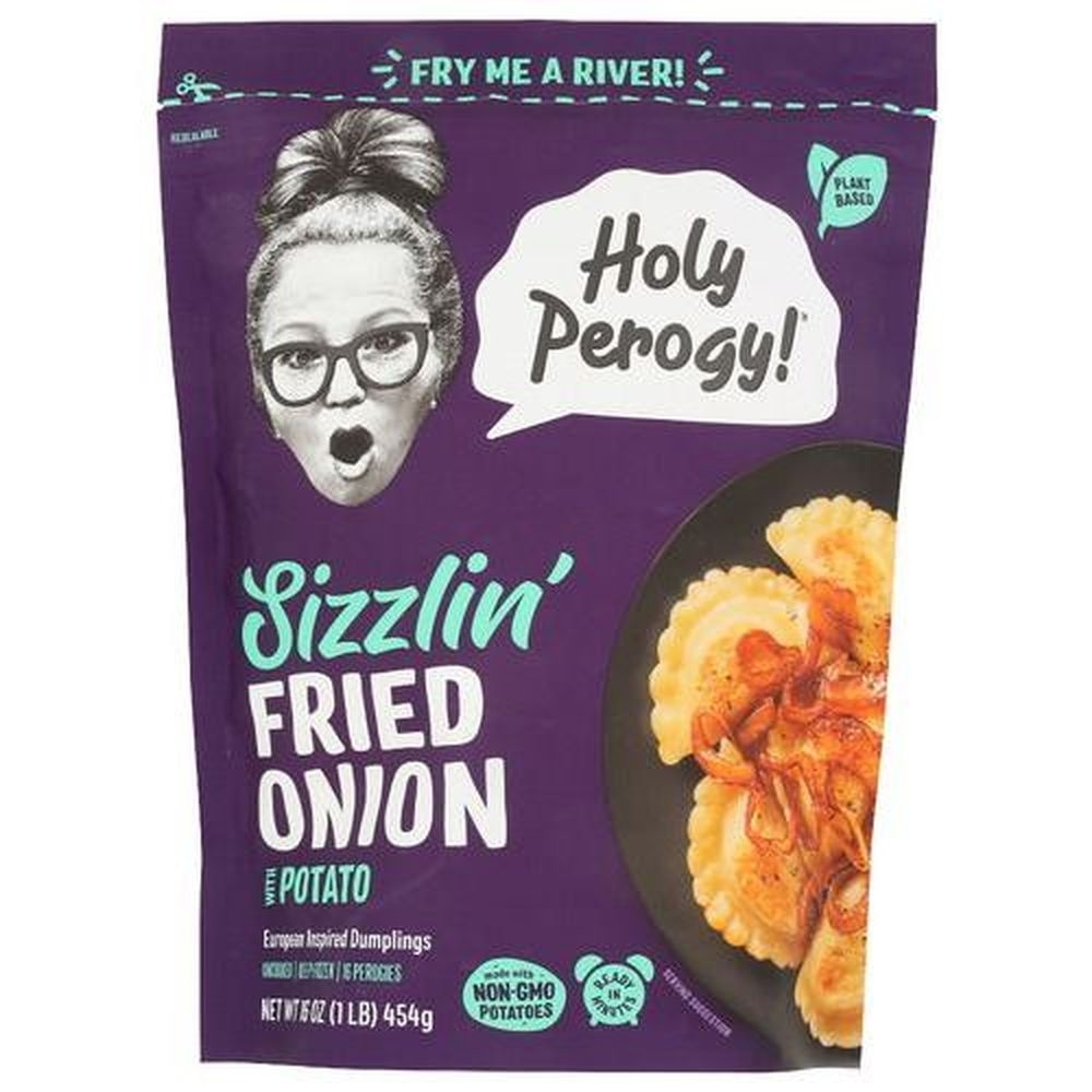 Holy Perogy Perogies Sizzlin Fried Onion with Potato Perogies, 1 Pound -- 12 per case