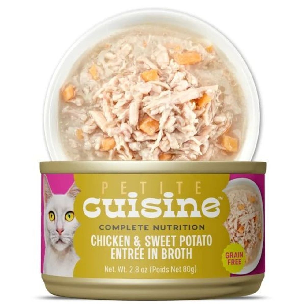 Petite Cuisine Chicken and Sweet Potato Entree in Broth, 2.8 Ounce -- 24 per case
