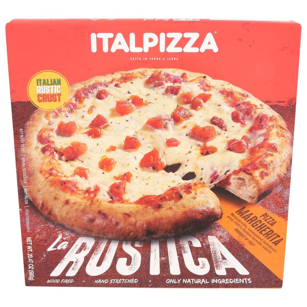 Italpizza Larustica Margherita Pizza, 20.47 Ounce -- 7 per case