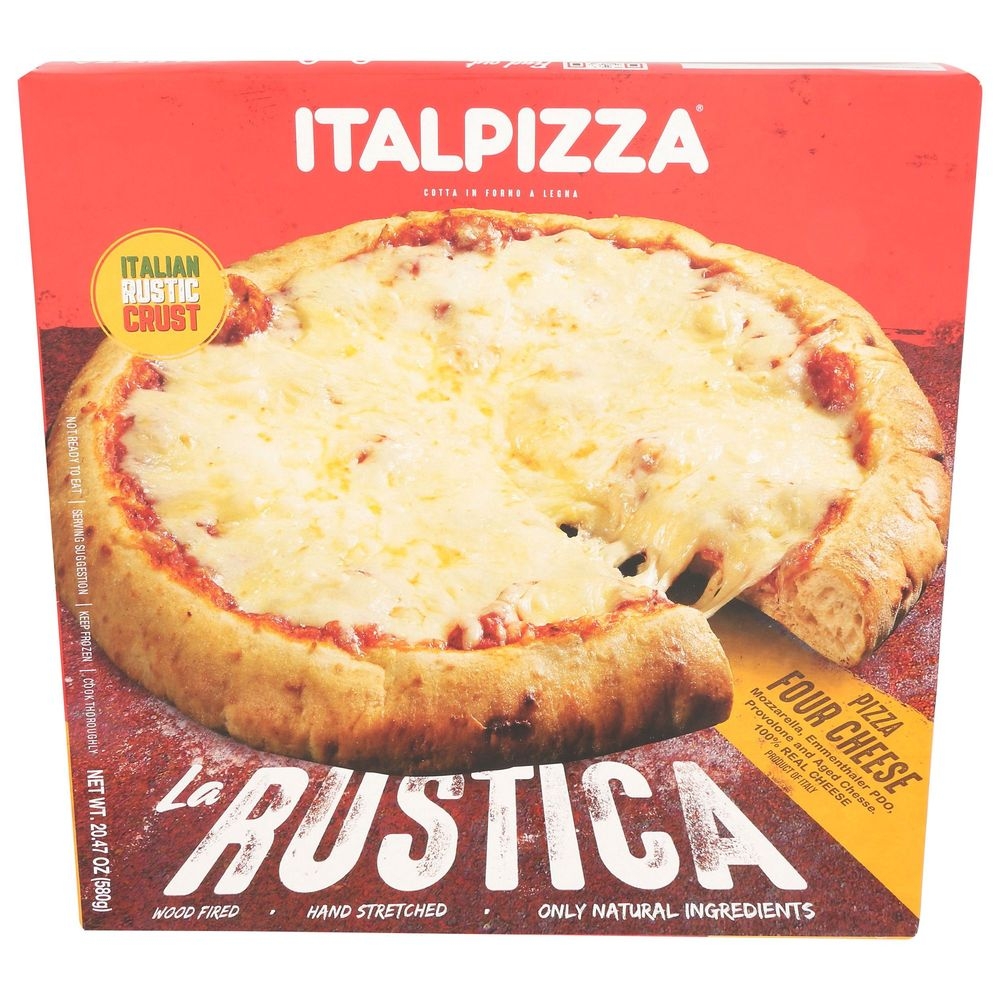 Italpizza Larustica Four Cheese Pizza, 20.47 Ounce -- 7 per case