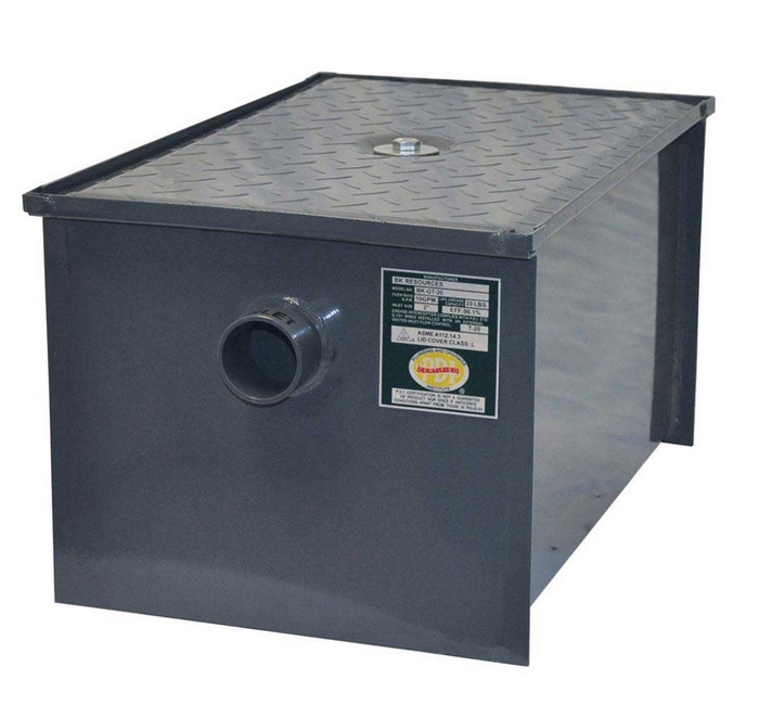 BK Resources Grease Trap, 8 Pound Grease Capacity