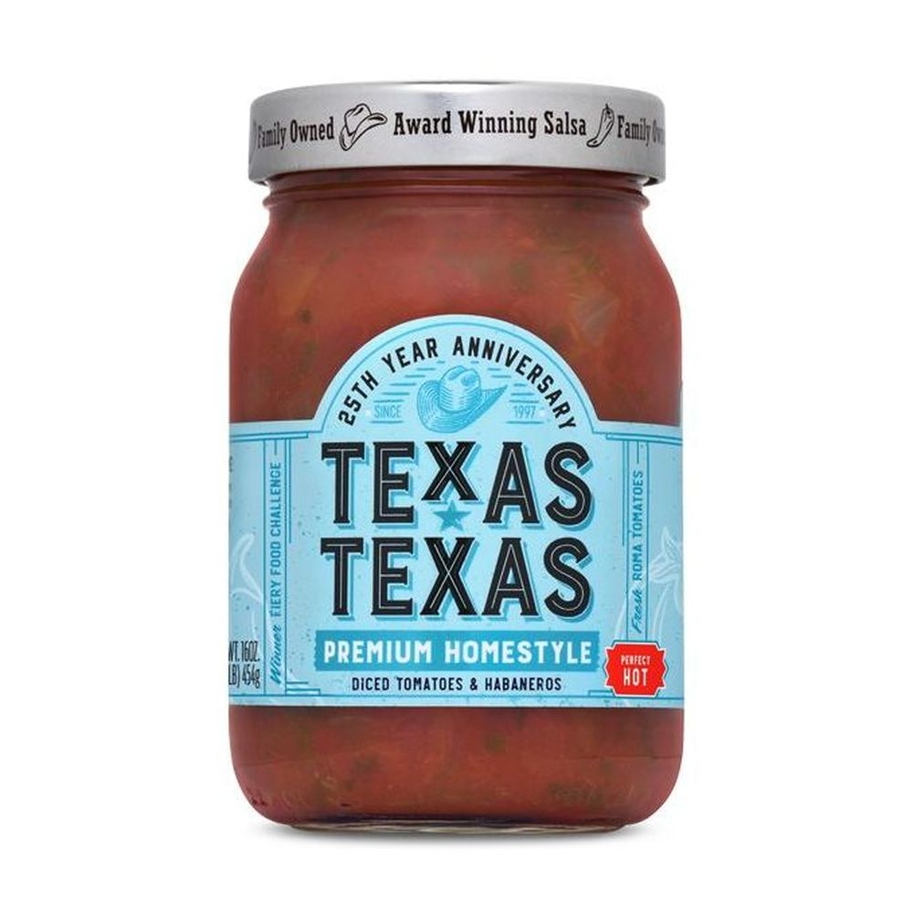 Texas Texas Homestyle Perfect Hot Salsa, 16 Ounce -- 6 per case