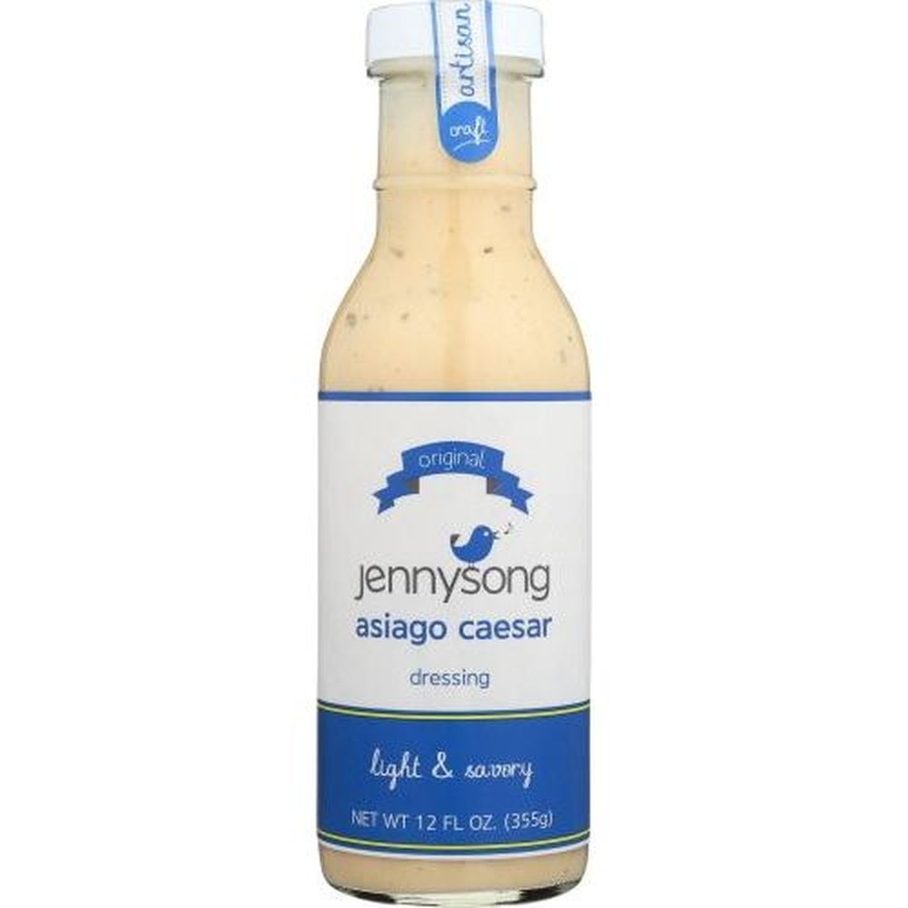 Jennysong Organic Asiago Caesar Dressing, 12 Fluid Ounce -- 6 per case