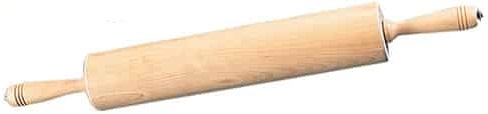 American Metalcraft Wood Rolling Pin, 15 inch