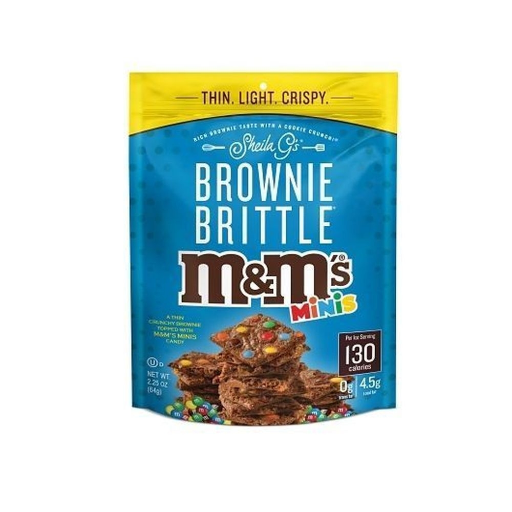 Sheila Gs M and M Brownie Brittle, 2.25 Ounce -- 8 per case