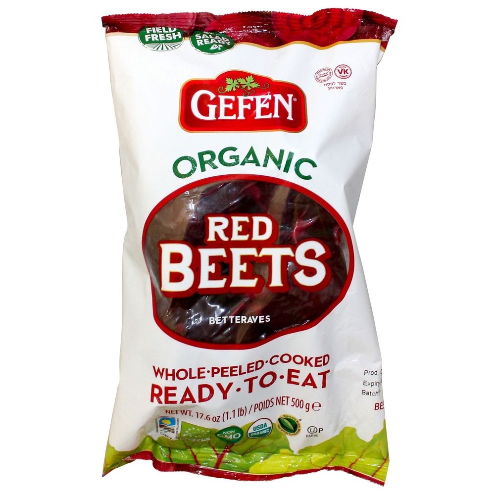 Gefen Organic Ready To Eat Whole Red Beet, 17.6 Ounce -- 12 per case