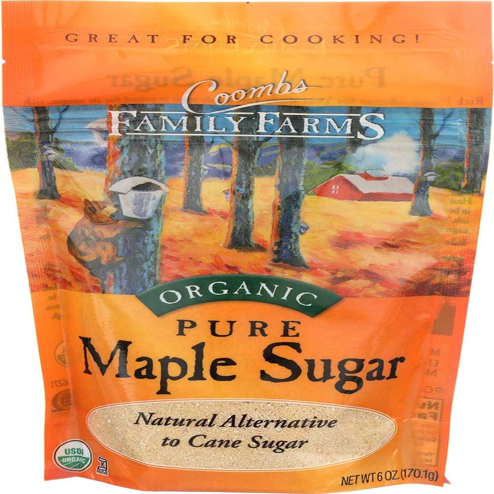 Coombs Family Farms Organic Maple Sugar, 6 Ounce -- 6 per case