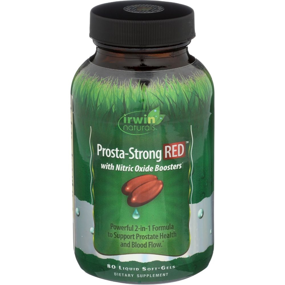 Irwin Naturals Prosta Strong Red Liquid Softgels, 80 count