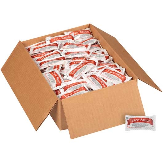 Portion Pac Taco Sauce, 9 Gram -- 200 per case.