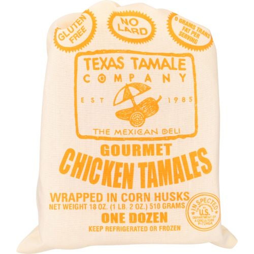 Texas Chicken Tamale, 18 Ounce -- 8 per case