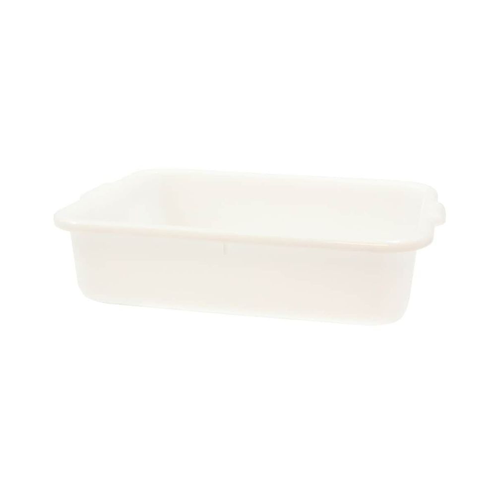 Tablecraft Freezer Drain Box with White Milky Holes, 5 inch -- 12 per case