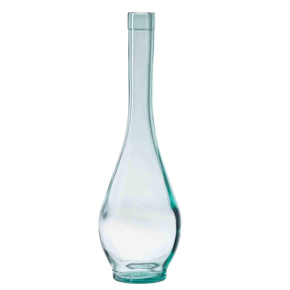 Tablecraft Siena Collection Green Tinted Glass Oil and Vinegar Bottle Only, 16 Ounce Capacity