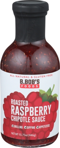 Bronco Bobs Roasted Raspberry Chipotle Sauce, 15.75 Ounce -- 6 per case