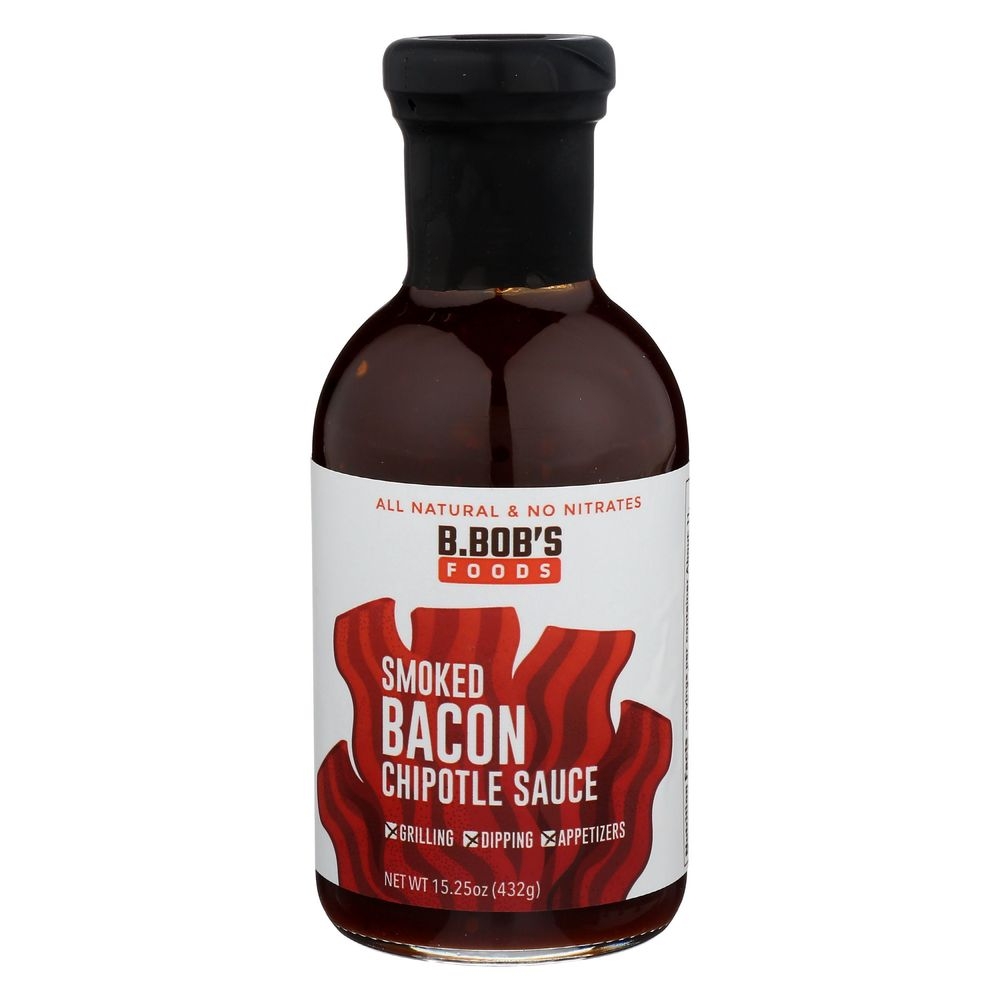 Bronco Bobs Smoked Bacon Chipotle Sauce, 15.25 Ounce -- 6 per case