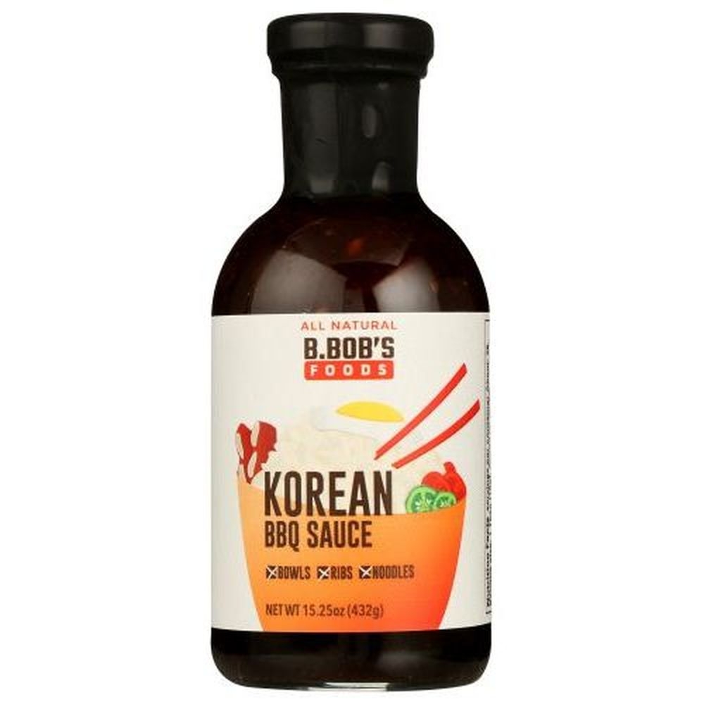 Bronco Bobs Korean Bbq Sauce, 15.25 Ounce -- 6 per case