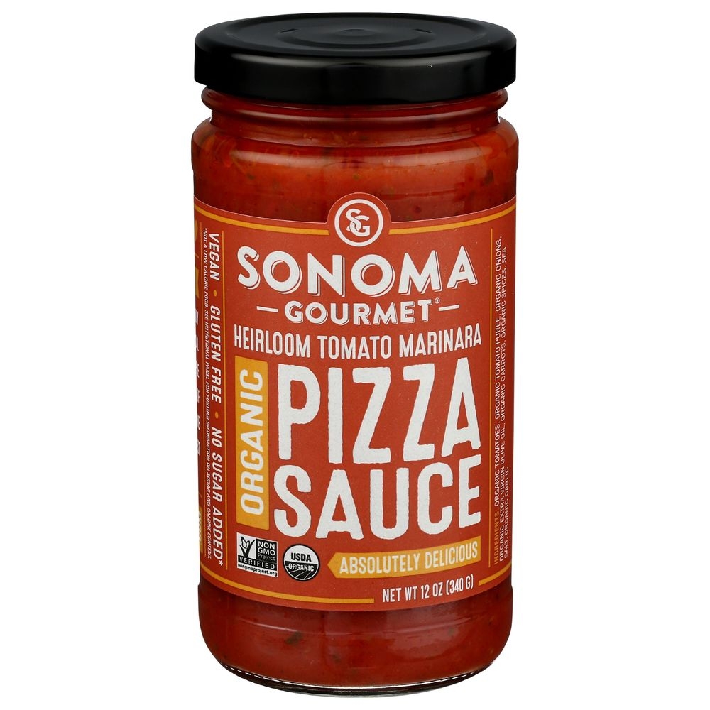 Sonoma Gourmet Tomato Marinara Pizza Sauce, 12 Ounce -- 6 per case