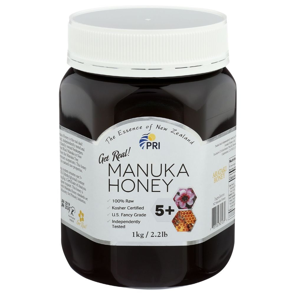Pri Bio Active 5Plus Manuka Honey, 2.2 Pound -- 6 per case