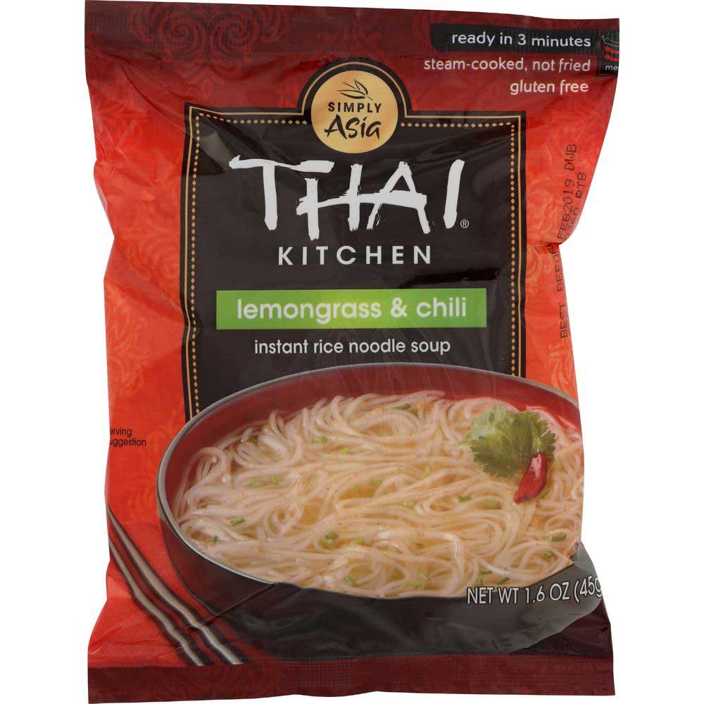 Thai Kitchen Lemongrass and Chili Instant Rice Noodle Soup, 1.6 ounce -- 12 per case