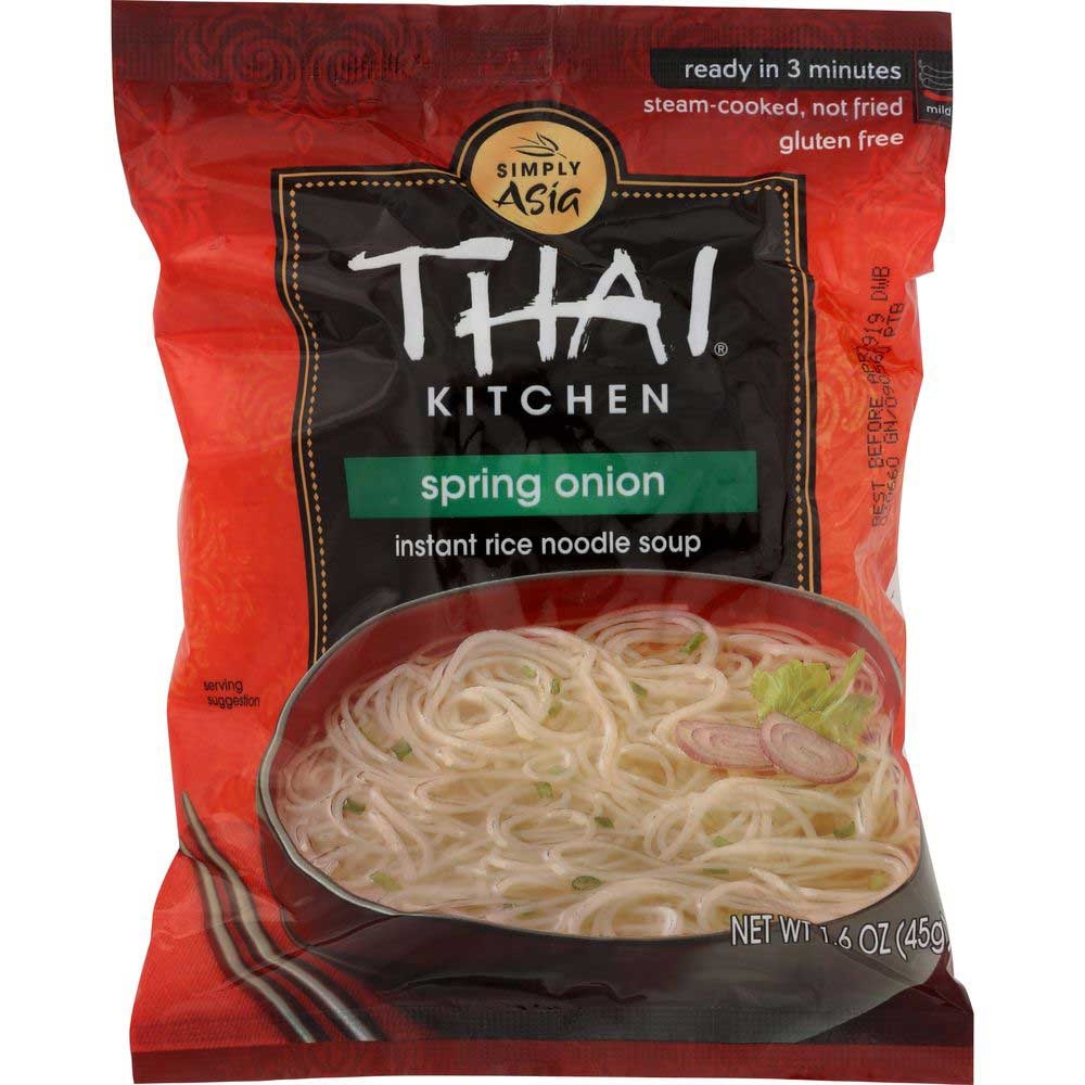 Thai Kitchen Spring Onion Instant Rice Noodle Soup, 1.6 ounce  -- 12 per case.