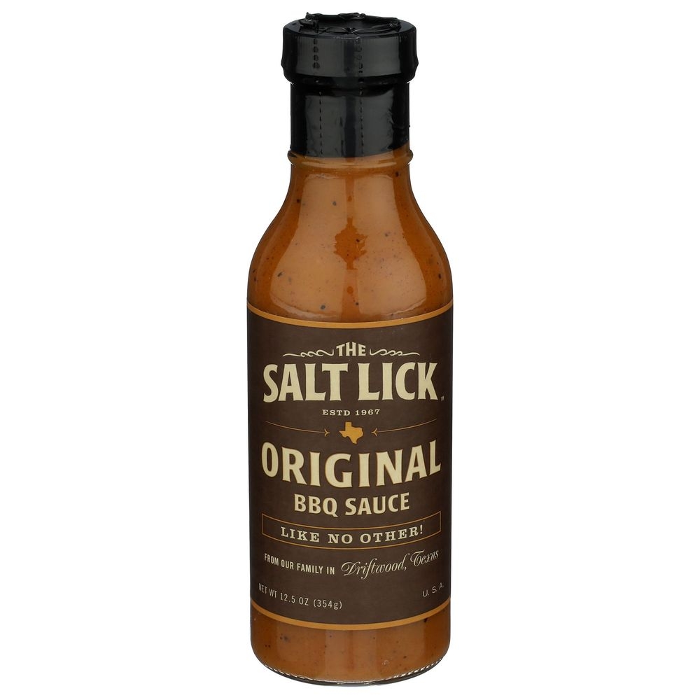 The Salt Lick Original BBQ Sauce, 12 Ounce -- 6 per case