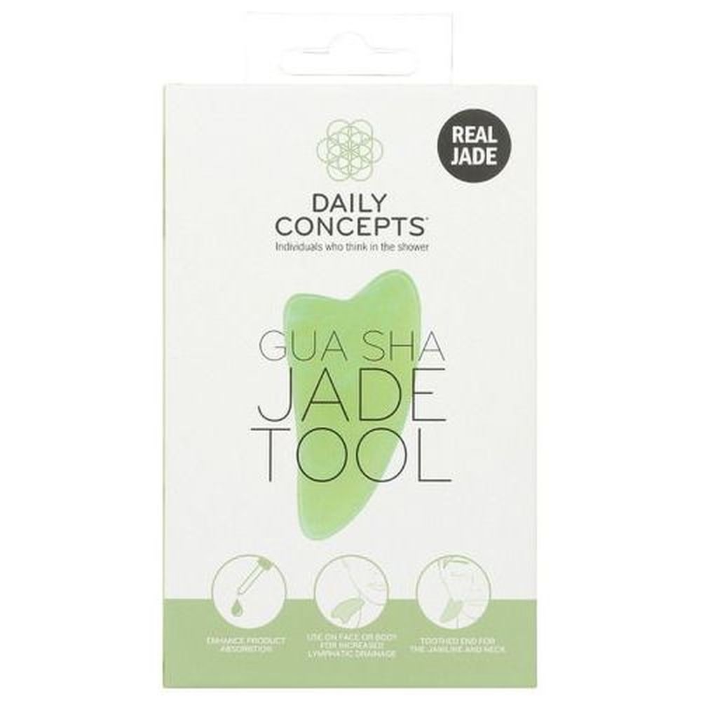 Daily Concepts Jade Gua Sha Facial Tool, 3.5 Ounce -- 4 per case