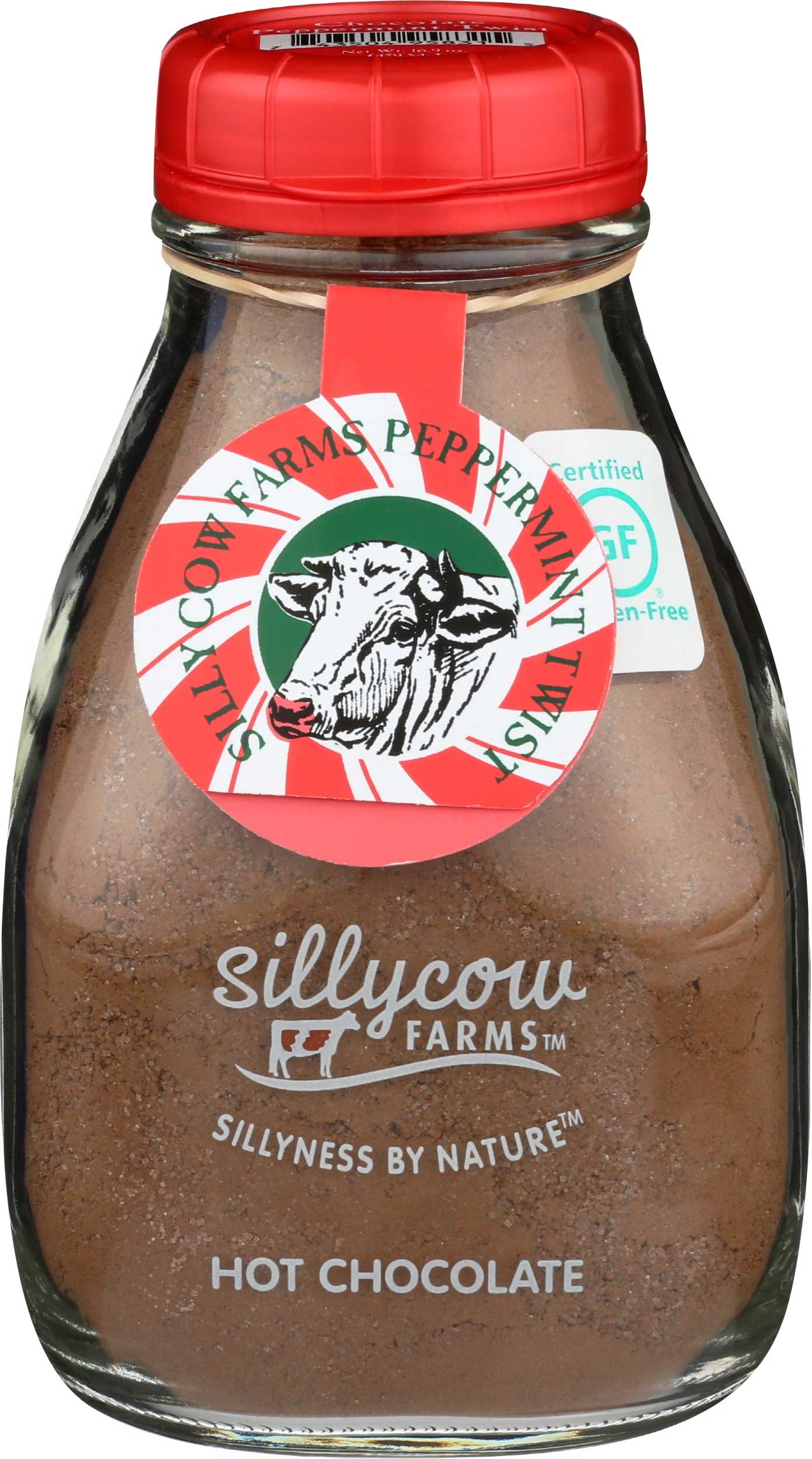 Sillycow Farms Chocolate Peppermint Swirl Hot Chocolate, 16.9 Ounce -- 6 per case