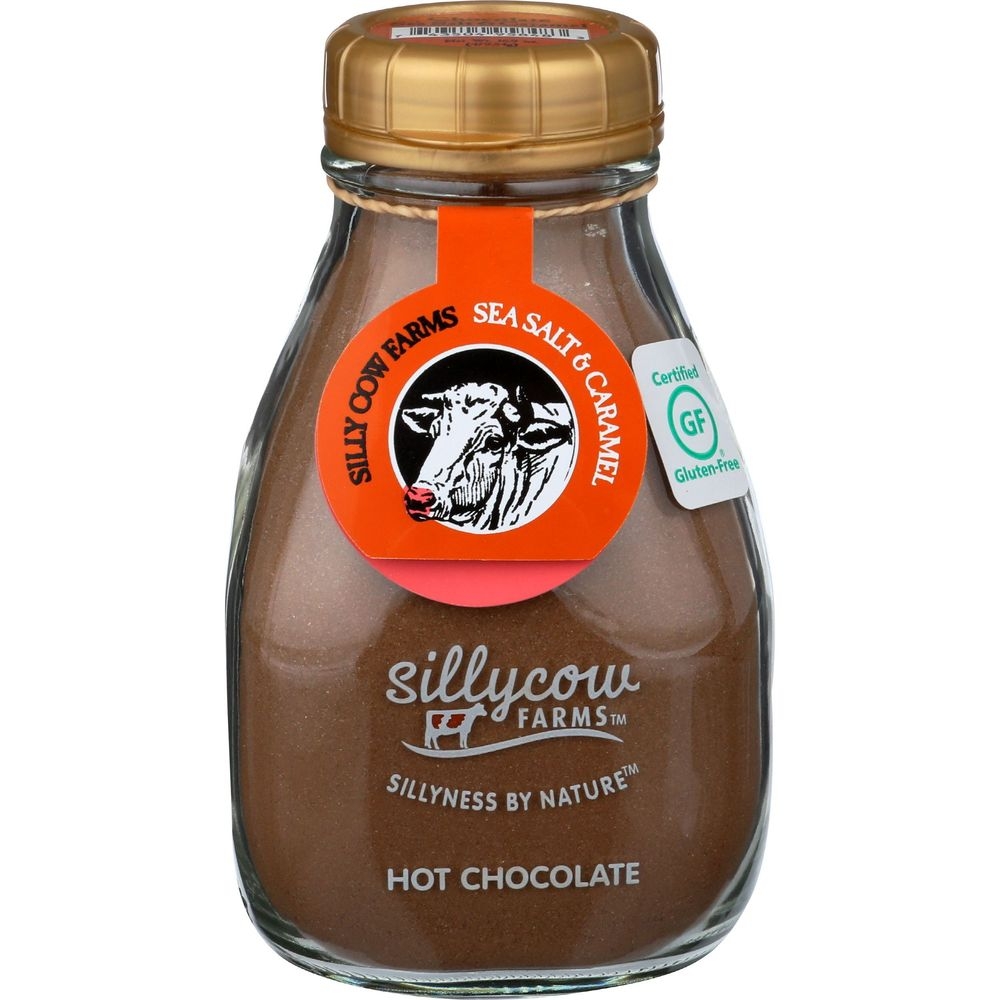 Sillycow Farms Chocolate Sea Salt and Caramel Hot Chocolate, 16.9 Ounce -- 6 per case