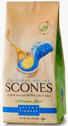 Sticky Fingers Original Recipe Scone Mix, 15 Ounce -- 6 per case