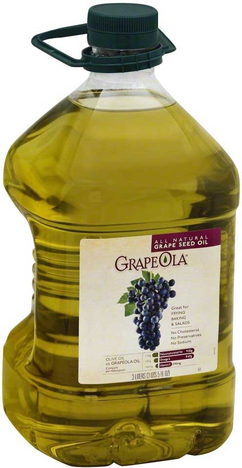 Grapeola Grape Seed Oil, 3 Liter -- 6 per case
