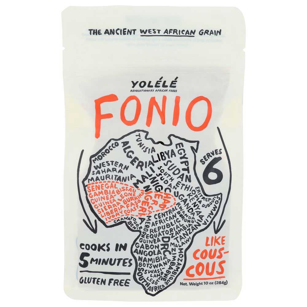 Yolele Microwavable Fonio Grain, 10 Ounce -- 6 per case